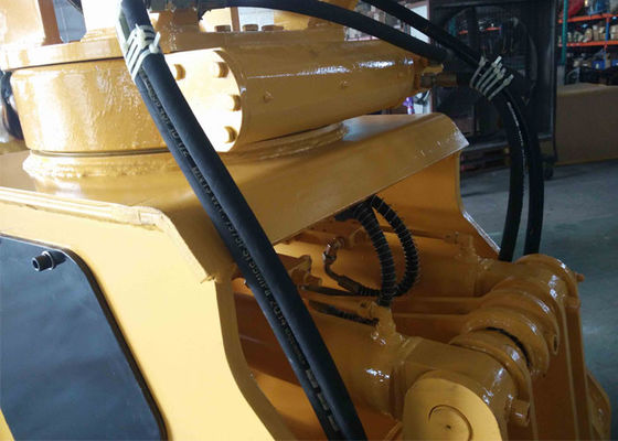 उत्खनन मशीन घुमावदार चट्टान पकड़