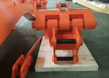 Mechanical Excavator Rotating Grapple , Excavator Rock Grapple High Performance